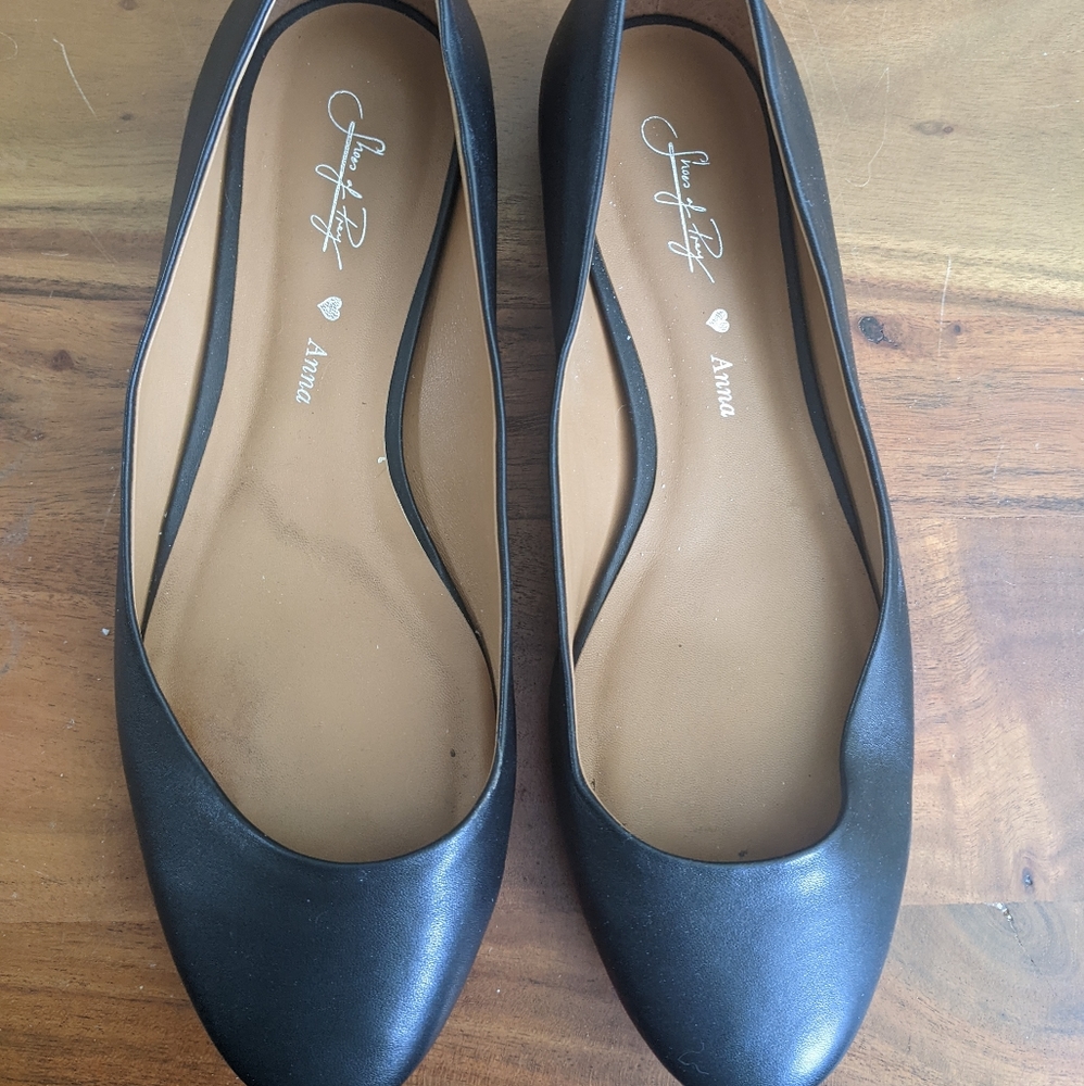 Shoes of Prey Designer Womens Black Flats - 10W